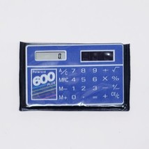 RARE Solar Calculator Polaroid 600 Plus Promo Slim Pocket Vintage 80s Working - $14.74