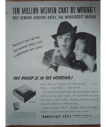 Vintage Wondersoft Kotex Sanitary Napkins Print Magazine Advertisements ... - £4.73 GBP