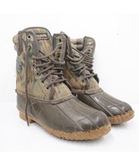 Thinsulate Proline Camo Boots Ladies 4 Steel Shank Water Resistant Gorpcore - £22.07 GBP