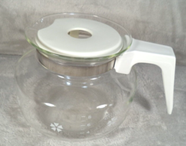 Vintage Mr Coffee Replacement Carafe Decanter 10 Cup White Clear - $218.71 MXN