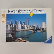 New York City Ravensburger Puzzle 5000 Pc Twin Towers World Trade Center... - £74.72 GBP
