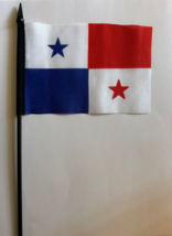Banderia Panama Desk Flag 4&quot; x 6&quot; Inches - $6.30