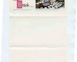 Nassau Beach Hotel Sheet of Stationery Nassau Beach Bahamas  - £14.24 GBP