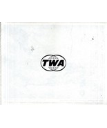 TWA Poster of Old Airplanes - $6.72 CAD