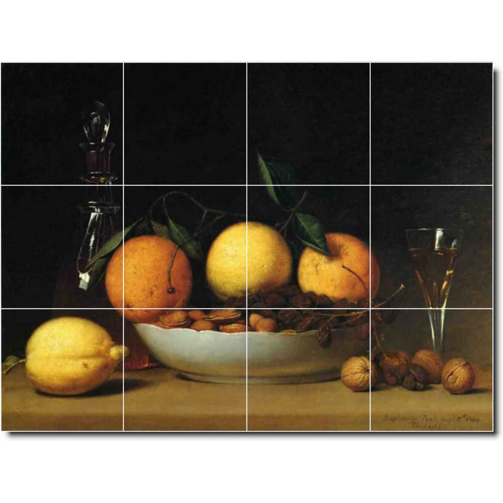 Peale raphaelle a dessert aka still life with lemons and oranges