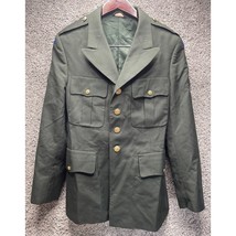 Mens Jacket Derossi &amp; Son US Military Uniform Coat Army Green Size 42R - £21.81 GBP