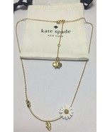 Kate Spade Bee All A Buzz Into The Bloom Daisy Necklace w/ KS Dust Bag New - £33.38 GBP