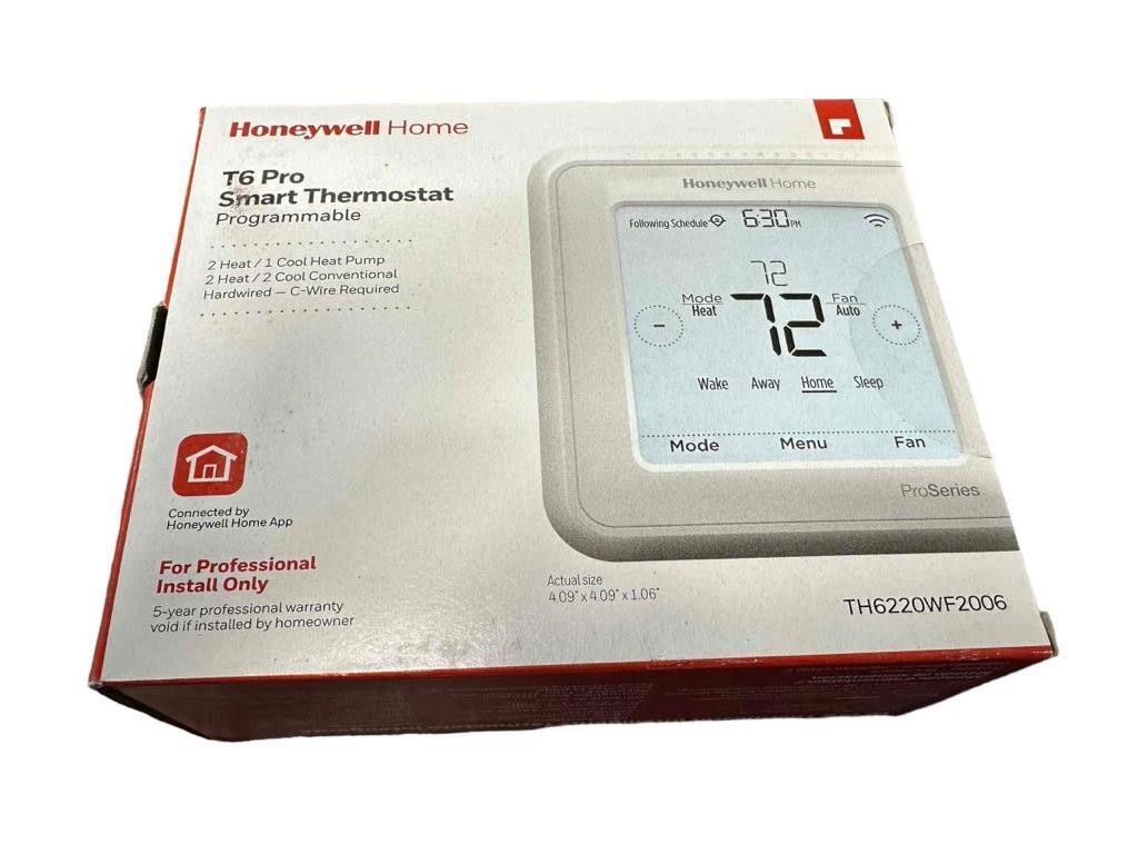 NEW Honeywell T6 Pro WiFi Programmable Smart Thermostat TH6220WF2006