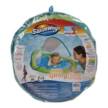 SwimWays Baby Spring Float Sun Canopy Green - £17.68 GBP