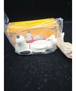 Vtg New Avon Snoopy Soap Dish White 1950 Floats Stands Lays Flat Bathtub... - $731.88 MXN