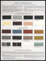 1977 Lincoln Continental Color Selection Paint Chip Brochure - $14.21