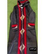 Handmade Embroide Women Farwa Bisht Coat Protect Long Jacket فروة - $249.73 CAD