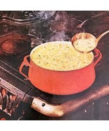 1963 Campbell&#39;s Red Kettle Chicken Noodle Soup Advertisement Canned Food... - €25,64 EUR