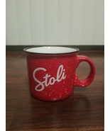 Stoli Mug Stolichnaya Vodka Red Large Coffee Cup Mug - £8.88 GBP