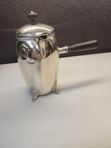 Vintage Quadruple Plate Silver Aurora Spmfg Co 074 Coffee Tea Pot/ Sauce Warmer - £20.17 GBP