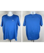 Union Pacific Railroad Sport Shirt Mens XL Polyester Blue Silver Logo UPRR - £21.76 GBP