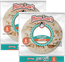 Mama Lupe Zero Carb Tortillas 12Oz. - 8Ct - plus Delicious  Recipes! 2 Pack - $32.17