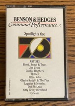 Benson &amp; Hedges Cigarettes ￼Command Performance Spotlights The 70s Cassette Tape - £6.04 GBP