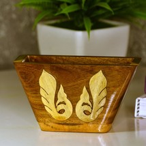 SOWPEACE Handmade Wooden carved Trapezium of greatness Tabletop showpiece/figuri - £24.35 GBP