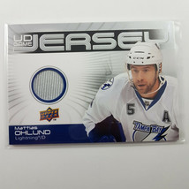 2010-11 Mattias Ohlund Upper Deck Series 1 Game Used Jersey Lightning GJ-MO UDS1 - £2.75 GBP