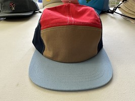 Sun + Stone Mens Colorblocked Panel Cap Red/blue Multi-O/S - $19.19 CAD