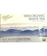 Prince of Peace 100% Organic White Tea 6.35 Oz / 180g - 100 Tea Bags (Pack of 3) - $546.25 MXN