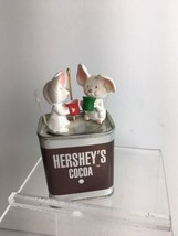 Hallmark Keepsake Ornament Hersheys Cocoa Can Mice Warm N Special Friends 1993 - $19.37