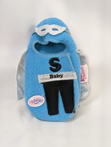 Zapf Creation Baby Born Mini Doll Outfit Super Hero Blue 5 Inch - $9.95