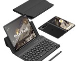Generic for Google Pixel 9 Pro Fold Leather Flip case Portable Keyboard + Mouse  - $185.16