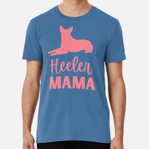 Heeler Mama Cattle Dog Mom Blue Red Size S to 5XL Made in the USA T-Shirt - £17.60 GBP