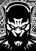 Marvel Comics The Black Panther Black/White Graphic Art Refrigerator Mag... - $3.99