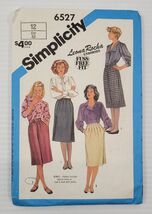 *L35) Vintage 1984 Simplicity Pattern Design Sewing Dress Patterns 6527 ... - $9.89