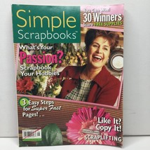 Simple Scrapbooks Magazine Scrapbook Hobbies Summer 2004 Designs Project... - $12.99