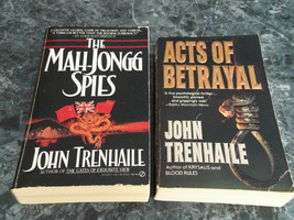 John Trenhaile lot of 2 Suspense Paperbacks - £3.18 GBP