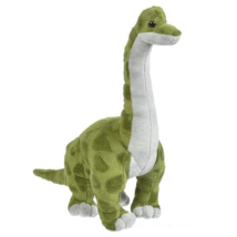 New Brachiosaurus Dinosaur 15 Inch Stuffed Animal Plush Toy Green - £8.85 GBP