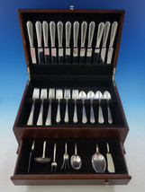 William and Mary by Lunt Sterling Silver Flatware Set for 12 Service 55 pieces - £2,607.53 GBP