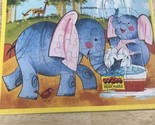 Vintage OO-ZOO Interlocking Inlaid Puzzle Elephants - $29.03