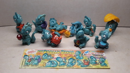 Kinder - 1993 Die Drolly Dinos - complete set + paper - surprise eggs - $11.00