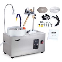 VEVOR Gem Faceting Machine 180W Jade Grinding Polishing 2980RPM Rock Polisher - $488.25 CAD