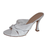 Veronica Beard Womens Alin Woven Heels Sandals White Leather 7.5 New $395 - $138.55