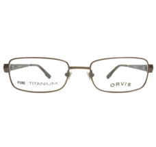 Orvis Eyeglasses Frames Bighorn BRWN Brown Matte Rectangular Titanium 54-19-140 - £58.66 GBP