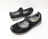 KEEN Auckland Shoes Womens Size 7.5 Black Leather Mesh Mary Janes Comfort - $26.99
