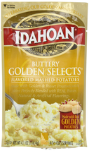 Idahoan Mashed Potatoes, Buttery Golden Selects, 4.1 Ounce (Pack of 10) - £21.35 GBP