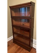 Vin GLOBE-WERNICKE 4-Unit C-X Base Pattern 135/Grade 299.5 Barrister Bookshelves - $4,200.00