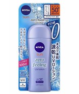 NIVEA SUN Zero Feeling UV lotion 100ml SUNSCREEN SPF50+/PA++++ 3Pcs set P/S - £48.18 GBP