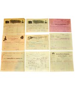 9 1901 CHICAGO IL Billhead Document Receipts Electric Iron Regulators Va... - £19.60 GBP