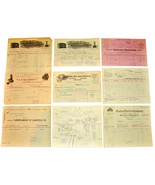 9 1901 CHICAGO IL Billhead Document Receipts Electric Iron Regulators Va... - $24.99