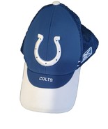 Indianapolis Colts Reebok Flexfit Hat Cap NFL Authentic One Size FitsStr... - $8.49 CAD