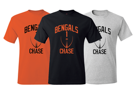 Bengals Ja&#39;Marr Chase Training Camp Jersey T-Shirt - £18.10 GBP