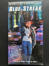 Blue Streak VHS 2000 Movie Martin Lawrence Luke Wilson Comedy Sealed Brand New - $9.00